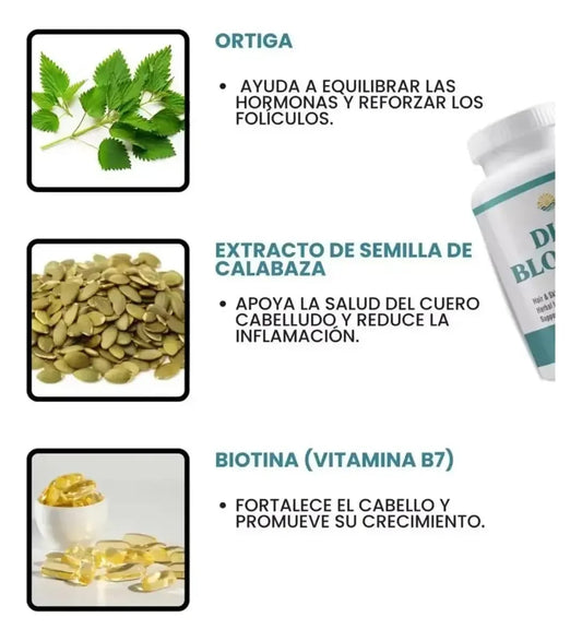 SOLUCION A LA CAIDA DE CABELLO DTH Blocker