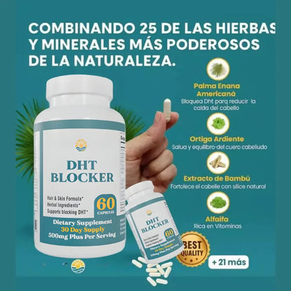 SOLUCION A LA CAIDA DE CABELLO DTH Blocker