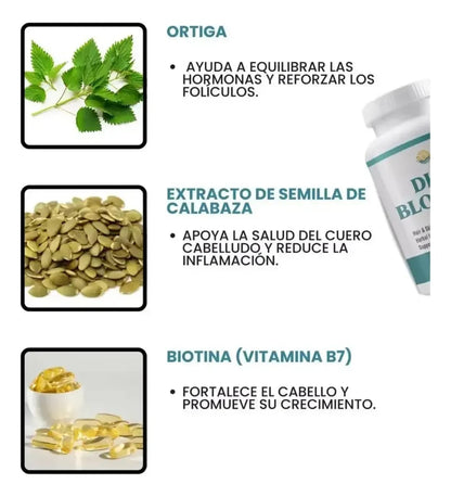 SOLUCION A LA CAIDA DE CABELLO DTH Blocker
