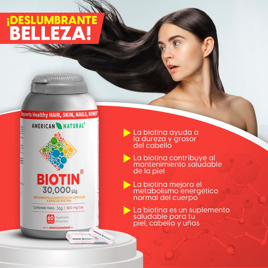 BIOTIN - COMPLEMENTO NATURAL